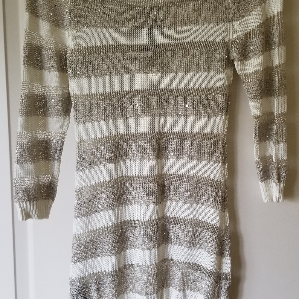 Bebe Striped Sweater - Picture 2 of 2